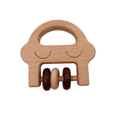 Доктора Устанавливать Teether медицинской древесины силикона 5.5cm деревянный