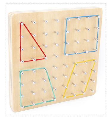 Учебное пособие Montessori игрушек ногтя 16.5cm связи деревянное уча