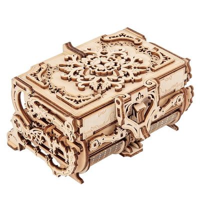 Головоломки 3d механических деревянных головоломок личности 3.94in деревянные механические