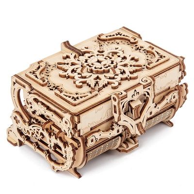 Головоломки 3d механических деревянных головоломок личности 3.94in деревянные механические