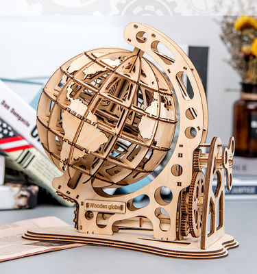 вечная деревянная головоломка блока 3D забавляется деревянная механическая модель