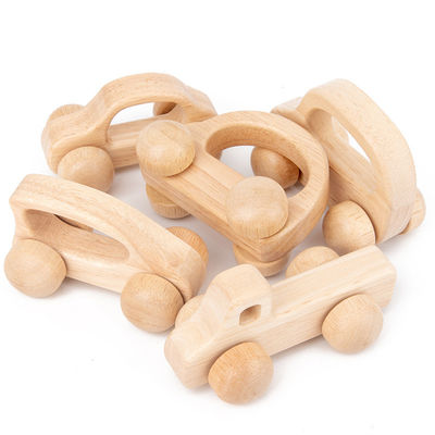 Полиция Montessori игрушки автомобиля ISO9001 бука Unisex деревянная