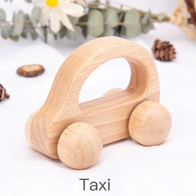 Полиция Montessori игрушки автомобиля ISO9001 бука Unisex деревянная