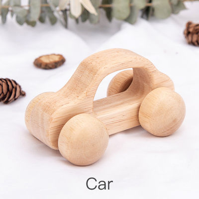Полиция Montessori игрушки автомобиля ISO9001 бука Unisex деревянная