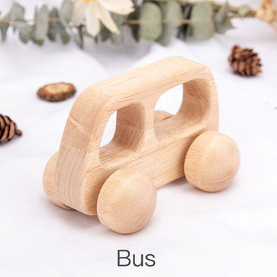 Полиция Montessori игрушки автомобиля ISO9001 бука Unisex деревянная