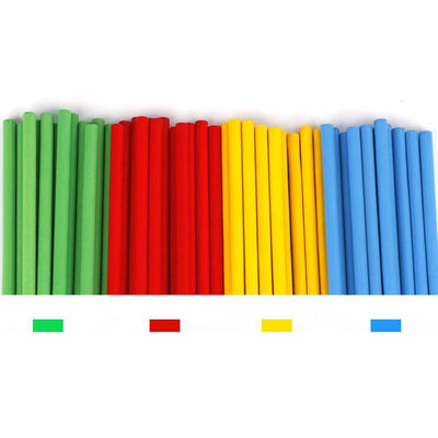 Игрушка Montessori математики цифров 23cm номера деревянная считая блоки не токсические