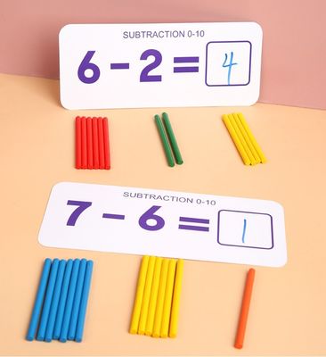 Нетоксическое 15cm Montessori считая доску умножения доски деревянную