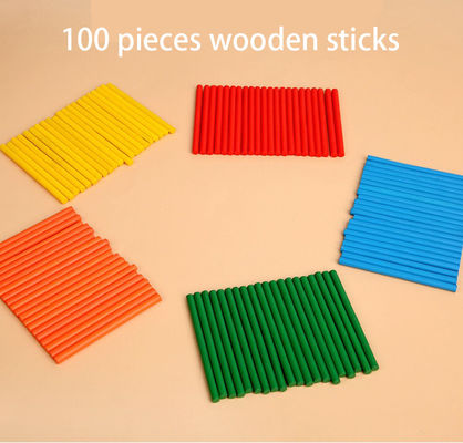 Нетоксическое 15cm Montessori считая доску умножения доски деревянную