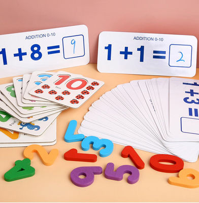 Нетоксическое 15cm Montessori считая доску умножения доски деревянную