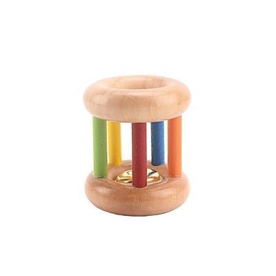 Аппаратуры BeBe Tambor игрушек колокольчика 15CM деревянные музыкальные