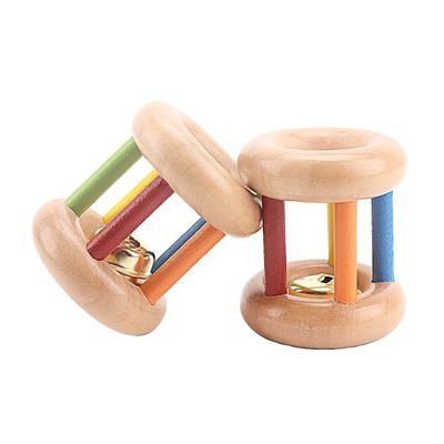 Аппаратуры BeBe Tambor игрушек колокольчика 15CM деревянные музыкальные