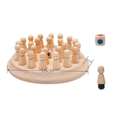 шахматы Matchstick памяти блока 4cm шахмат памяти игрушек 1.6in деревянные деревянные
