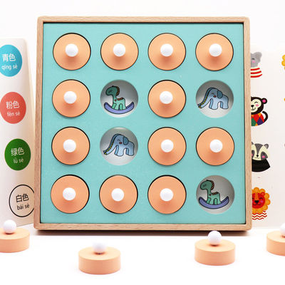 Игрушка шахмат игры головоломки спички памяти Montessori 3D Unisex