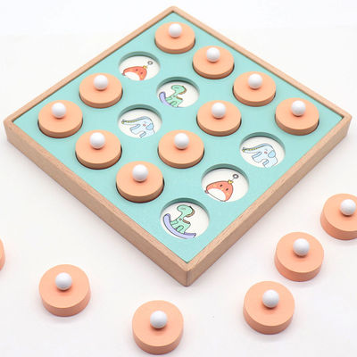 Игрушка шахмат игры головоломки спички памяти Montessori 3D Unisex