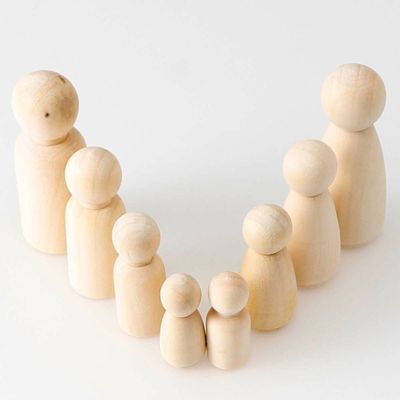 Куклы колышка ремесла 100Pcs деревянные прикрывают картину ISO9001