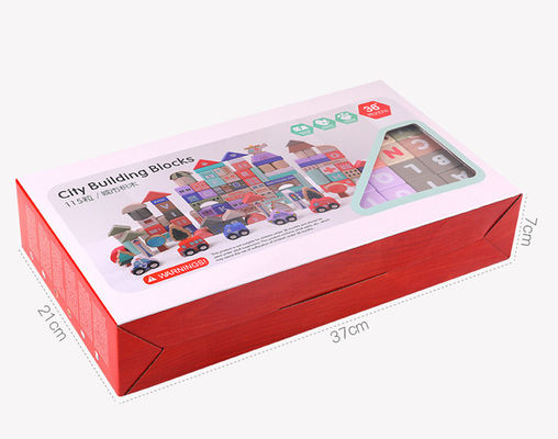 игрушки кирпичей строительных блоков 115pcs города бука 2700g деревянные деревянные