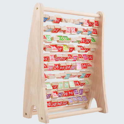 Игрушка Montessori нетоксического умножения таблицы арифметическая считая деревянные блоки