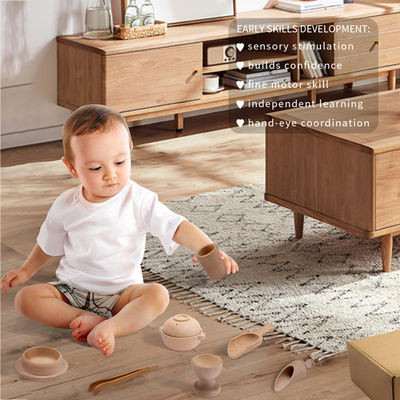 Набор кухни Unisex бука Montessori деревянный миниатюрный