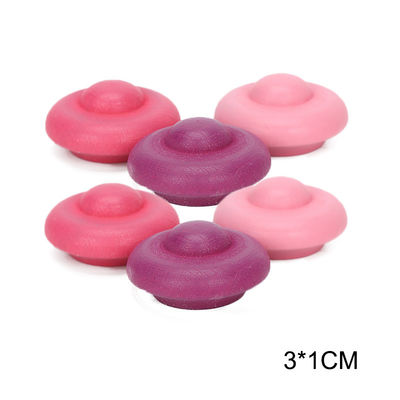 игрушки Montessori штабелеукладчика радуги 6pcs воспитательные деревянные