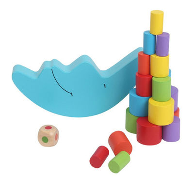 Деревянная игра баланса луны Montessori для предыдущий учить
