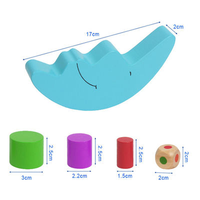 Деревянная игра баланса луны Montessori для предыдущий учить