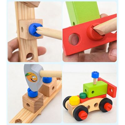 Симуляции ребенк ODM игрушка Toolbox многофункциональной деревянная