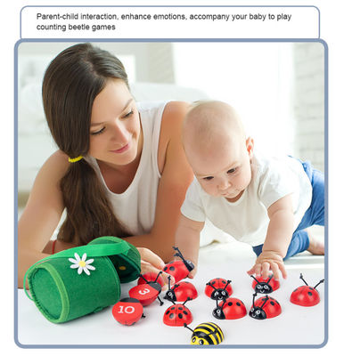 Нетоксические деревянные игрушки Montessori математические для малышей