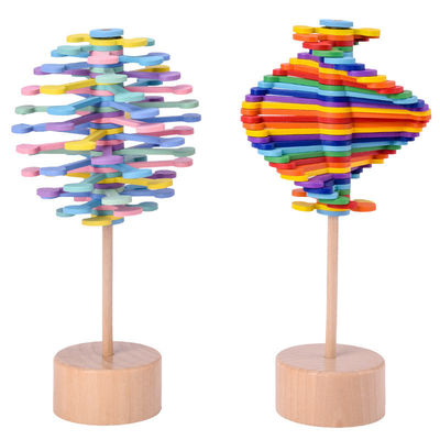 Игрушки понижения давления Montessori цвета дракона Marca деревянные
