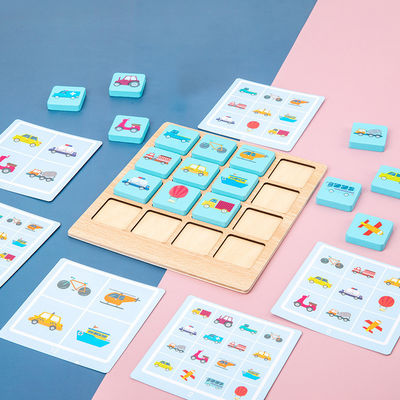 Настольная игра головоломки Montessori детей ODM деревянная