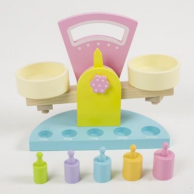 Масштаб веса коромысла Montessori деревянный для Preschool тренировки