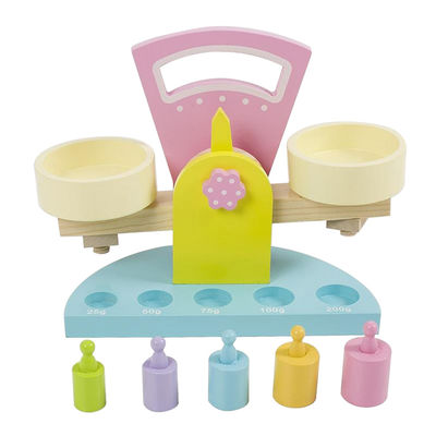 Масштаб веса коромысла Montessori деревянный для Preschool тренировки