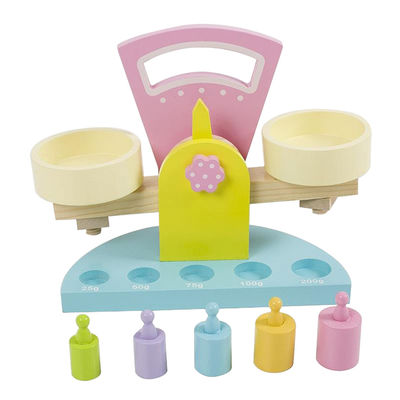 Масштаб веса коромысла Montessori деревянный для Preschool тренировки