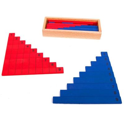 Деревянные добавление Montessori и доска вычитания для предыдущего преподавательства математики