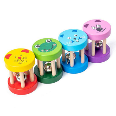 Музыкальная деревянная трещотка Montessori для младенца игрушек шпаргалки младенца воспитательного