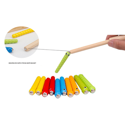 Игра 5 деревянной ошибки улавливая проникает игрушки 1 Montessori деревянных аксессуаров игрушек воспитательные