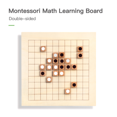 Montessori воспитательное 	Деревянная игрушка математики для Preschool считая номера