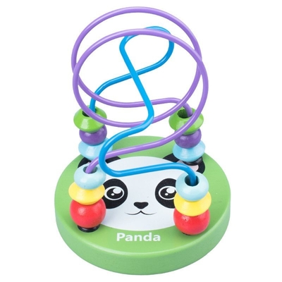 Игрушки Montessori деревянные для кругов ребенк деревянных отбортовывают русские горки лабиринта провода воспитательная древесина озадачивает игрушки младенца