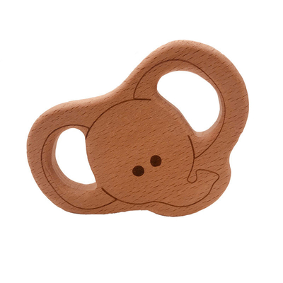Качества еды Teethers младенца форма черепахи кита коалы черепахи деревянного животная