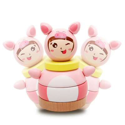 Чернь Roly куклы Tumbler поли простукивает игрушку для подарка детей новорожденных младенца