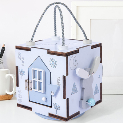 Доска Montessori детей Unisex деревянная занятая для точных двигательных навыков Trave