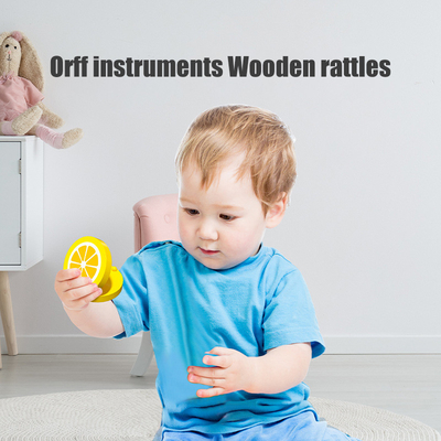 Деревянные музыкальные игрушки для младенца детей схватывая Montessori воспитательное