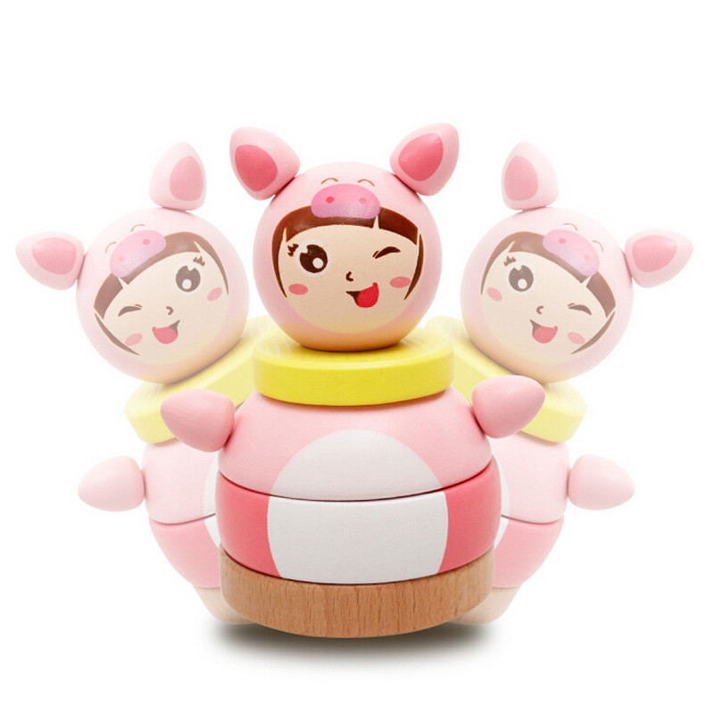 Чернь Roly куклы Tumbler поли простукивает игрушку для подарка детей новорожденных младенца