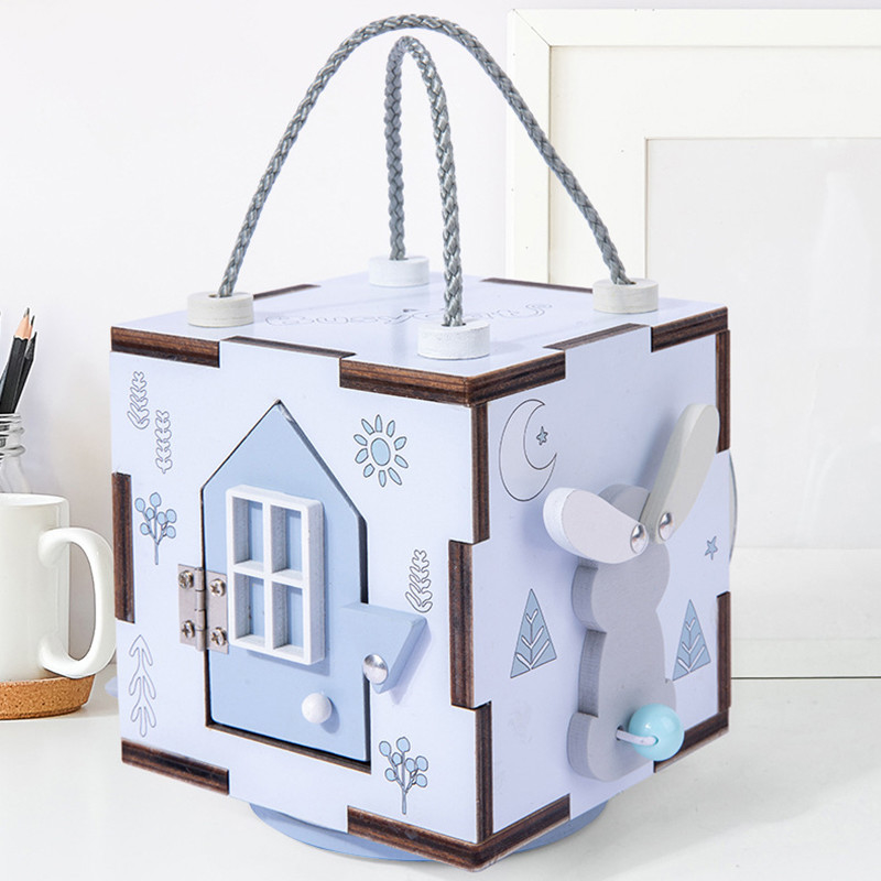 Доска Montessori детей Unisex деревянная занятая для точных двигательных навыков Trave
